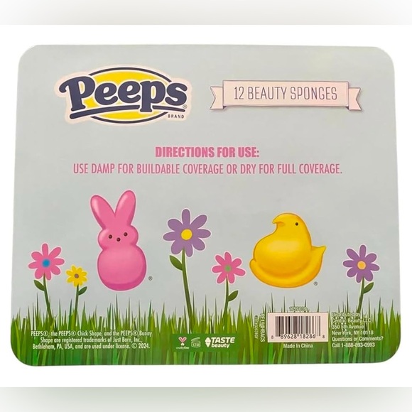 Peeps Beauty Blender Makeup Sponges-12 Pack for Easter Basket. Great gift NEW! - Picture 2 of 3